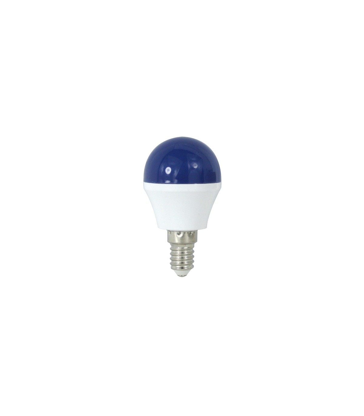 Bombilla Led 4W 520Lm 270º E14 AZUL OSCURO