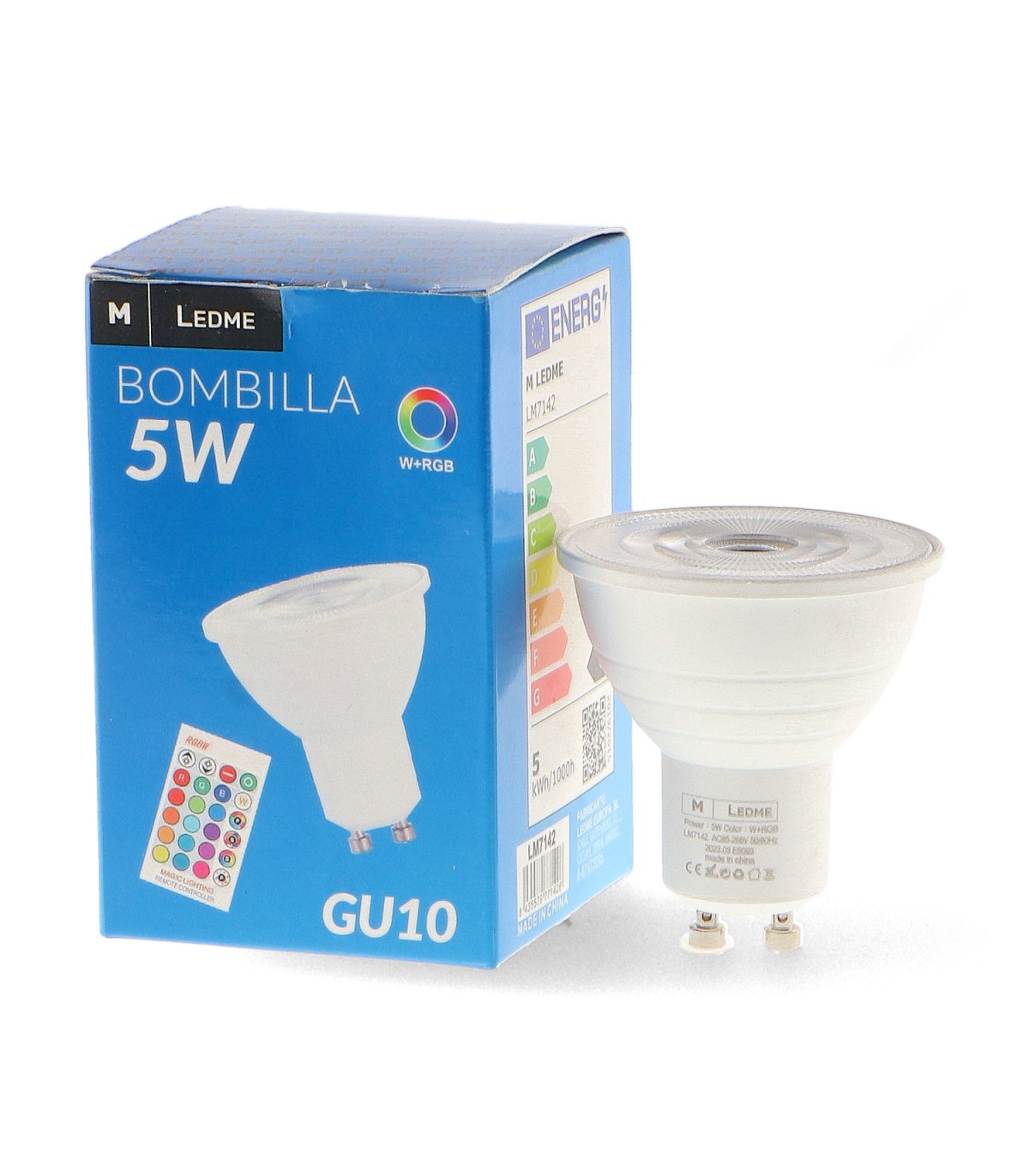 Dicroica Led GU10 COLOURS 5W 350Lm 38º RGBW