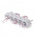 Cadena 20 Módulos 4 LED 2W 220Lm 160º 12VDC IP65