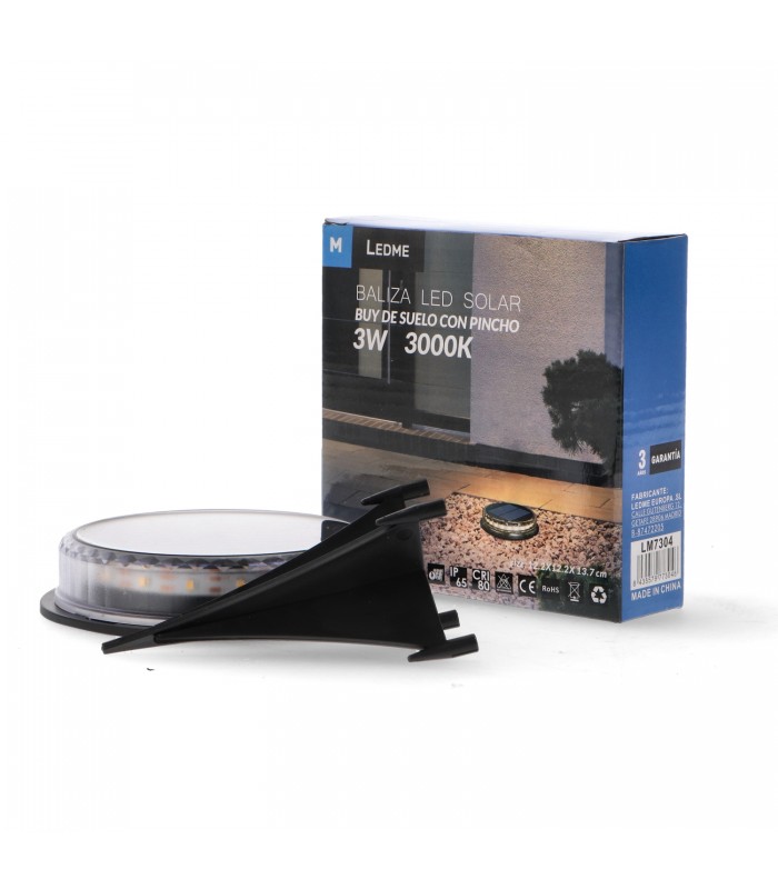 Baliza Led Solar BUY 3W 90Lm IP66 Con Pincho