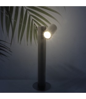 Baliza URBAN LEDME 1xGU10 Negro