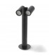 Baliza URBAN DOUBLE LEDME 2xGU10 Negro