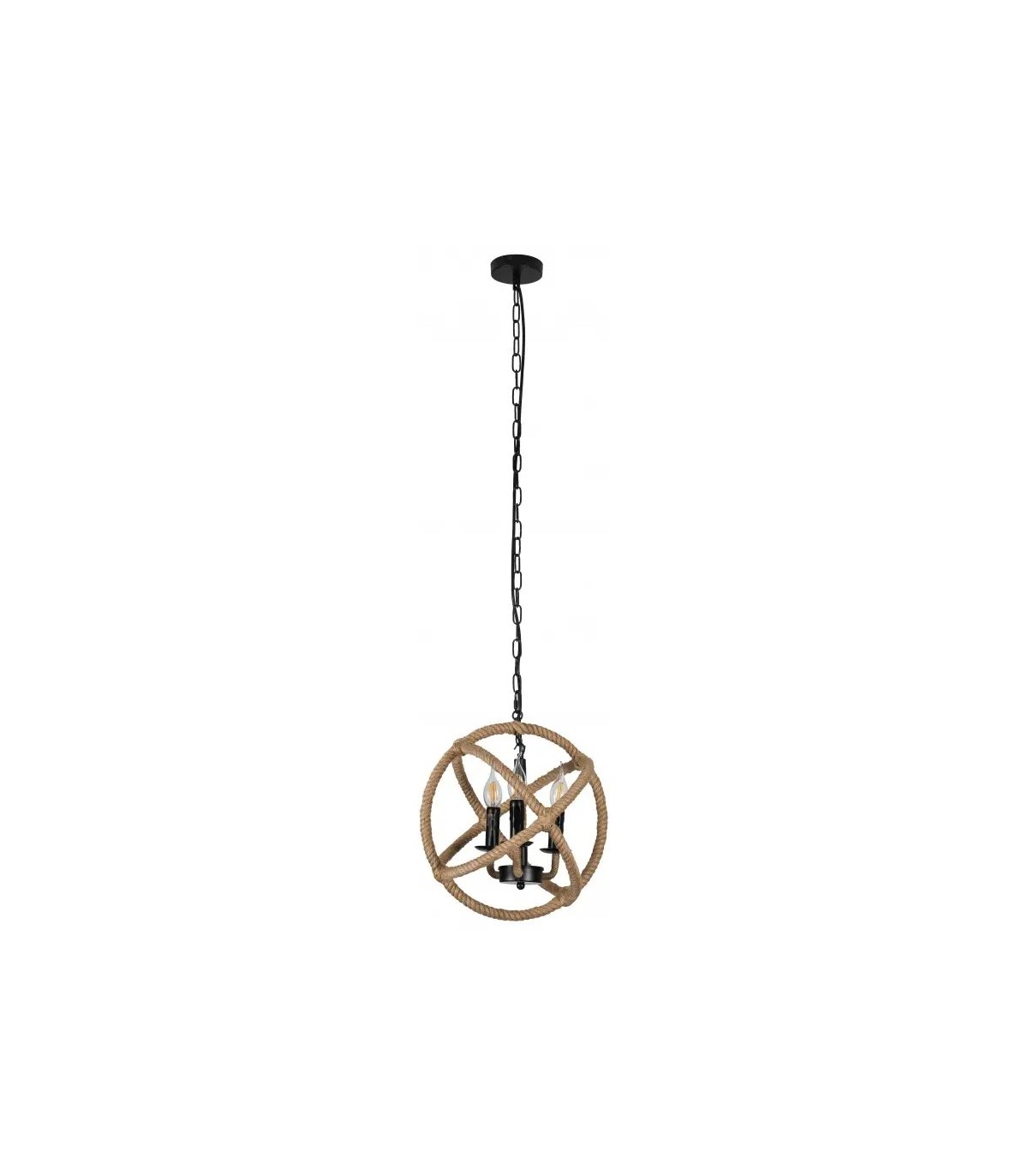 Lámpara De Techo String Vintage 4xE14 IP20