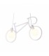 Lámpara De Techo Bicycle Vintage 2xE27 IP20 Blanca