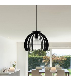 Lámpara Trang Black 1xE27 IP20