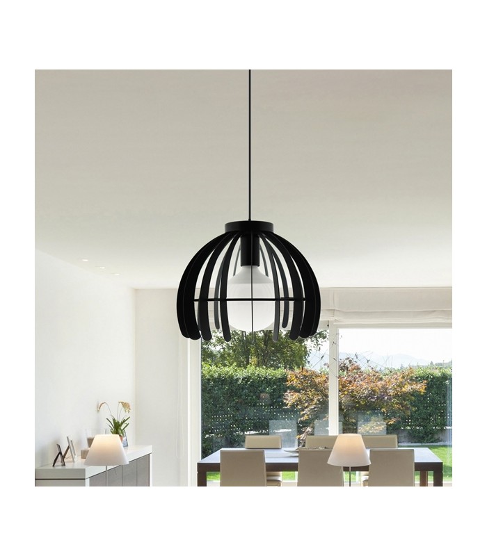 Lámpara Trang Black 1xE27 IP20