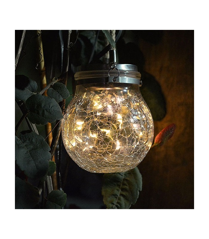 Aplique Led Solar SPHEREGLASS VINTAGE