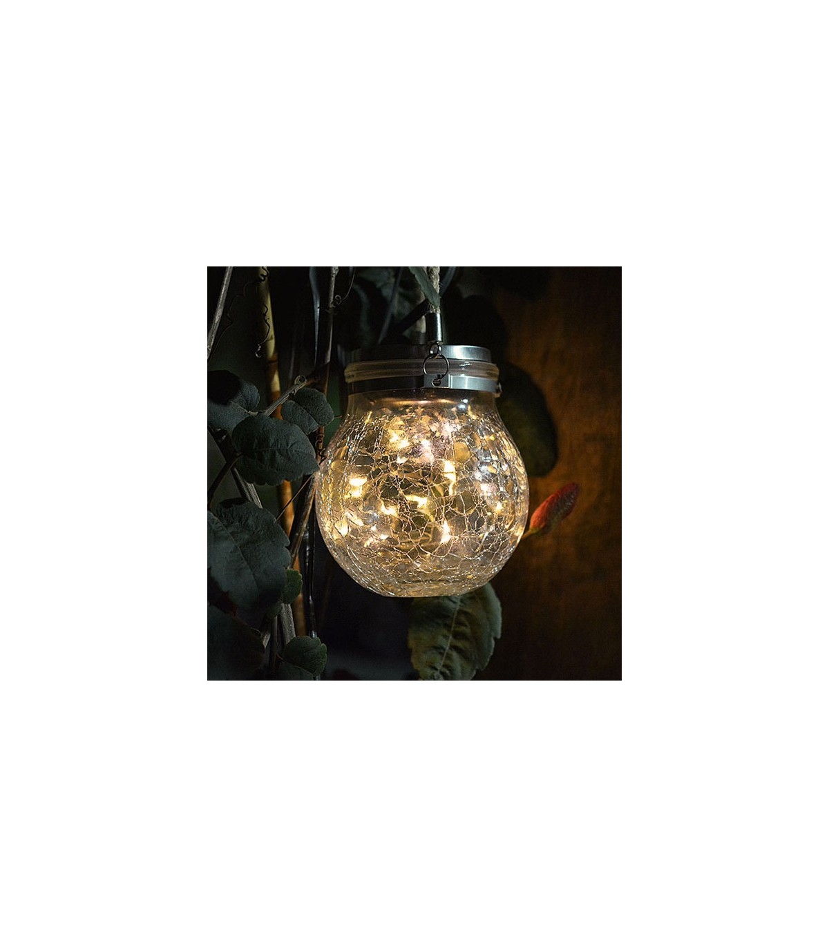 Aplique Led Solar SPHEREGLASS VINTAGE