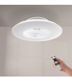 Ventilador WhitLine DC 40W 2700Lm 5 Aspas Blanco CCT