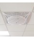 Ventilador AC Armstrong Square 68W 60x60 6 Aspas Blanco
