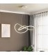 Lámpara Colgante SWIRL BLANCO 58W 5220Lm CCT