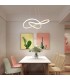 Lámpara Colgante SWIRL BLANCO 58W 5220Lm CCT