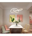 Lámpara Colgante SWIRL BLANCO 58W 5220Lm CCT