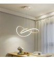 Lámpara Colgante SWIRL BLANCO 58W 5220Lm CCT