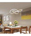 Lámpara Colgante SWIRL BLANCO 58W 5220Lm CCT
