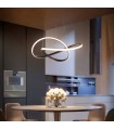 Lámpara Colgante SWIRL NEGRO 58W 5220Lm CCT