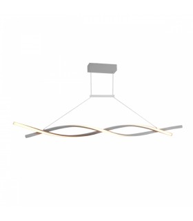 Lámpara Colgante TWIST II BLANCO 22W 2880Lm CCT