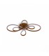 Lámpara de Techo Fleow Brown 62W 5580Lm CCT