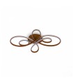 Lámpara de Techo Fleow Brown 62W 5580Lm CCT