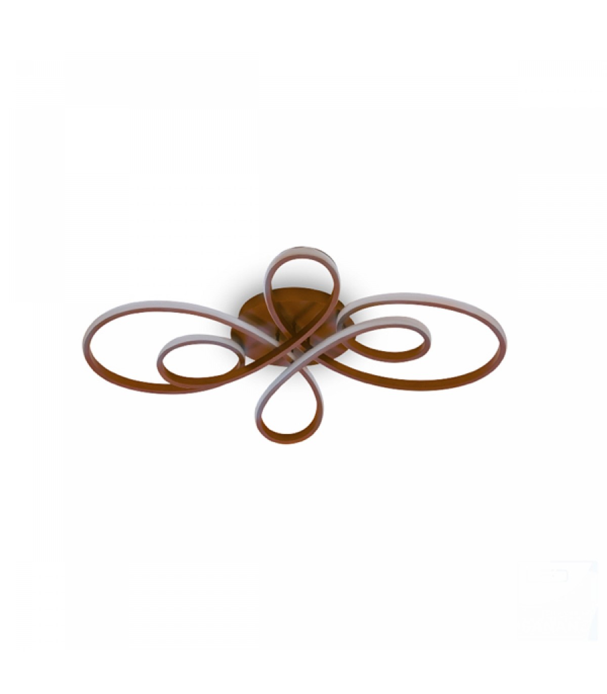 Lámpara de Techo Fleow Brown 62W 5580Lm CCT