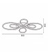 Lámpara de Techo Fleow Brown 62W 5580Lm CCT