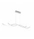 Lámpara Colgante TWIST CROMO 32W 2880Lm CCT