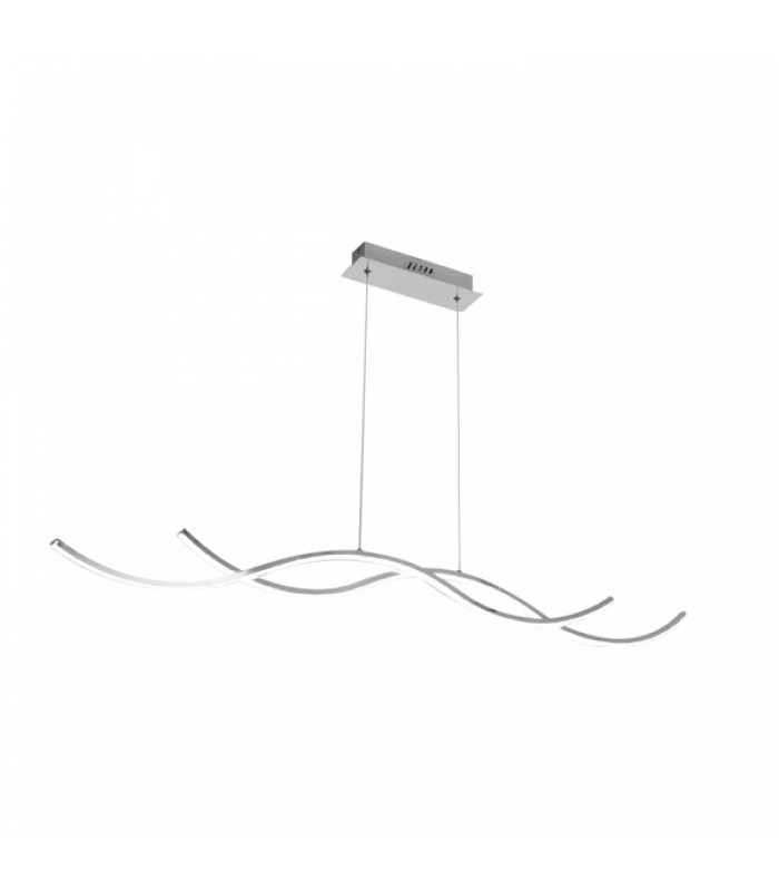 Lámpara Colgante TWIST CROMO 32W 2880Lm CCT