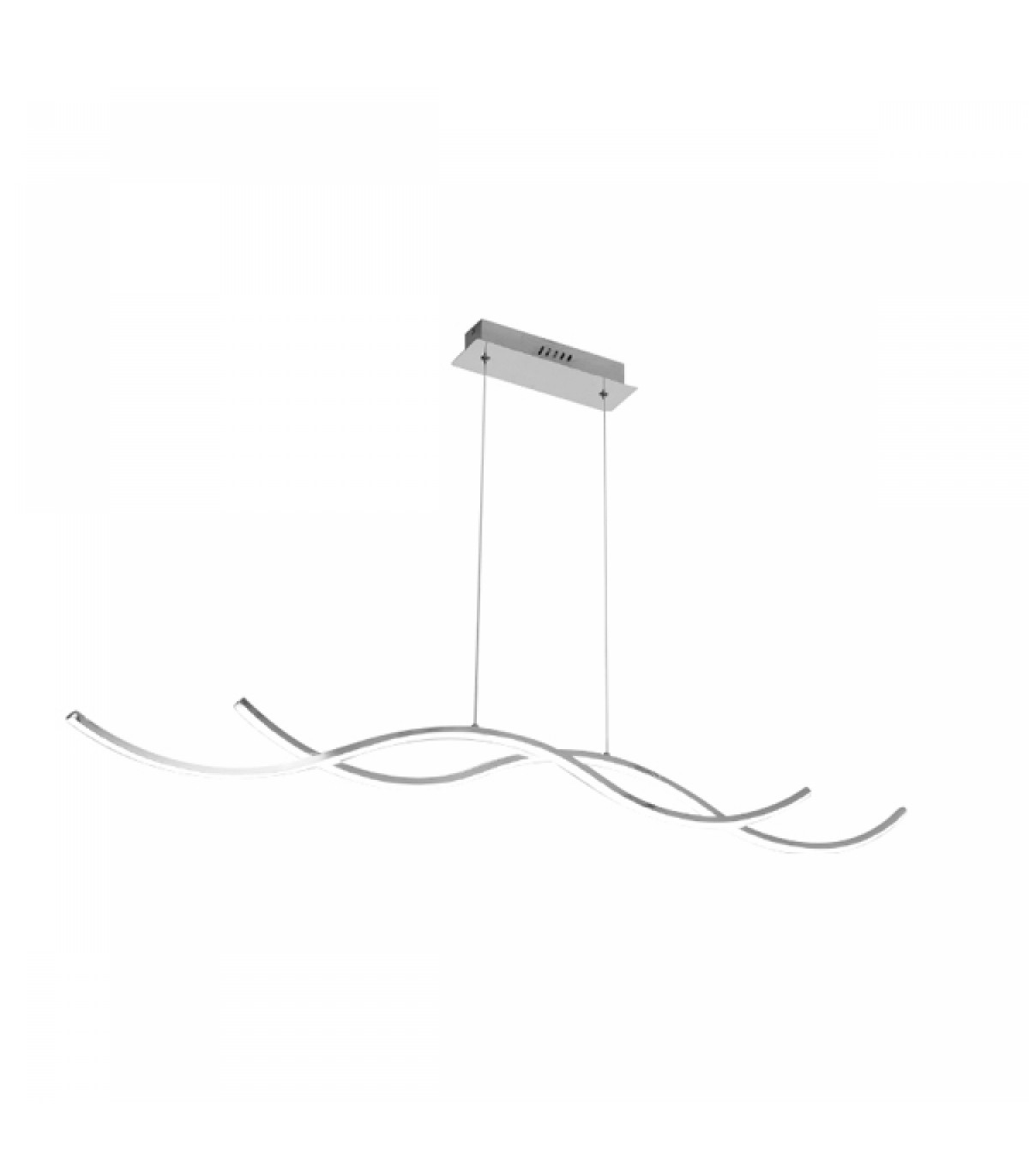 Lámpara Colgante TWIST CROMO 32W 2880Lm CCT