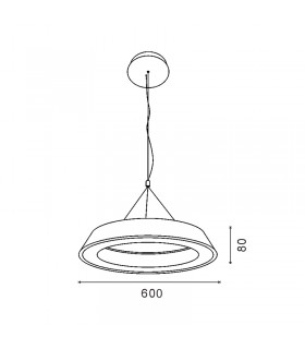 Lámpara Colgante PROVENCE 38W 3040Lm