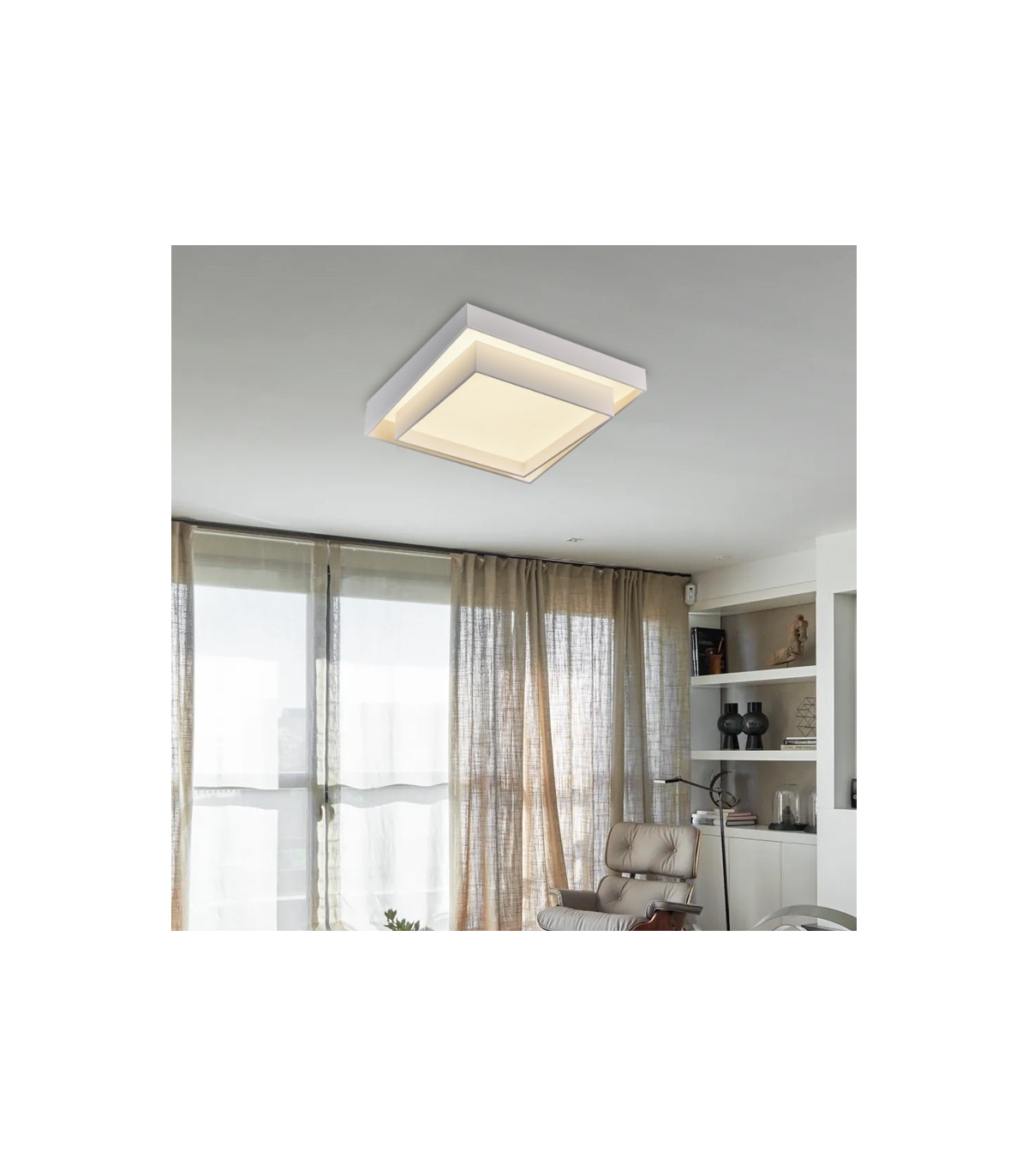 Plafón Led CIRAN 120W 9600Lm CCT