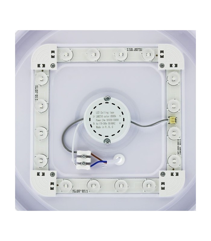 Plafón LED superficie 24W 2.000Lm 180º IP20 Redondo Dial