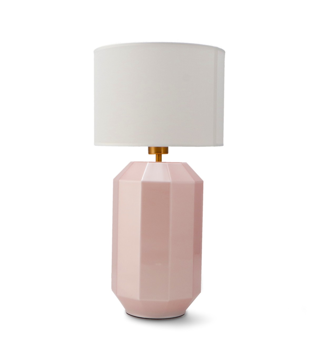 Lámpara Sobremesa Aqua Blanco/Rosa 1xE27