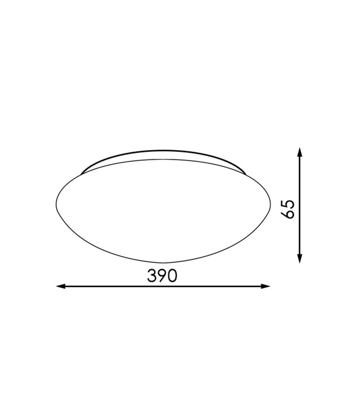 Plafón Led ICE 36W 3000LM 180º IP20