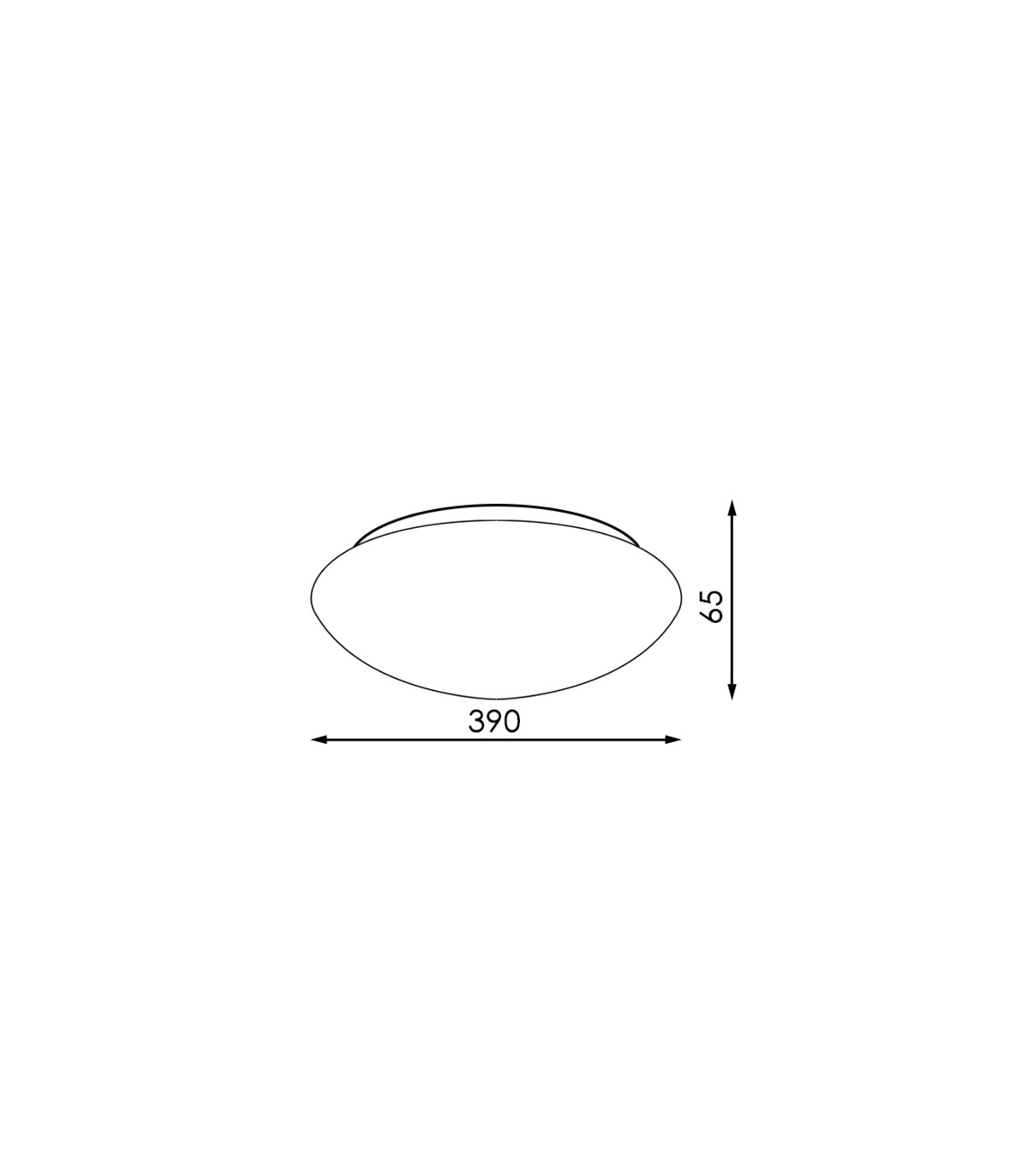 Plafón Led ICE 36W 3000LM 180º IP20