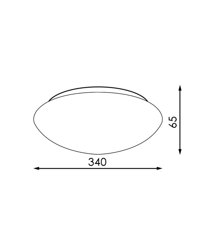 Plafón Led ICE 24W 2000LM 180º IP20
