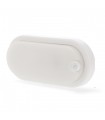 Aplique Ovalado Led SPHERE 12W 960LM IP54 Con Detector De Presencia