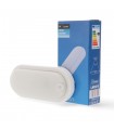 Aplique Ovalado Led SPHERE 12W 960LM IP54 Con Detector De Presencia