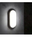 Aplique Ovalado Led SPHERE 12W 960LM IP54 Con Detector De Presencia