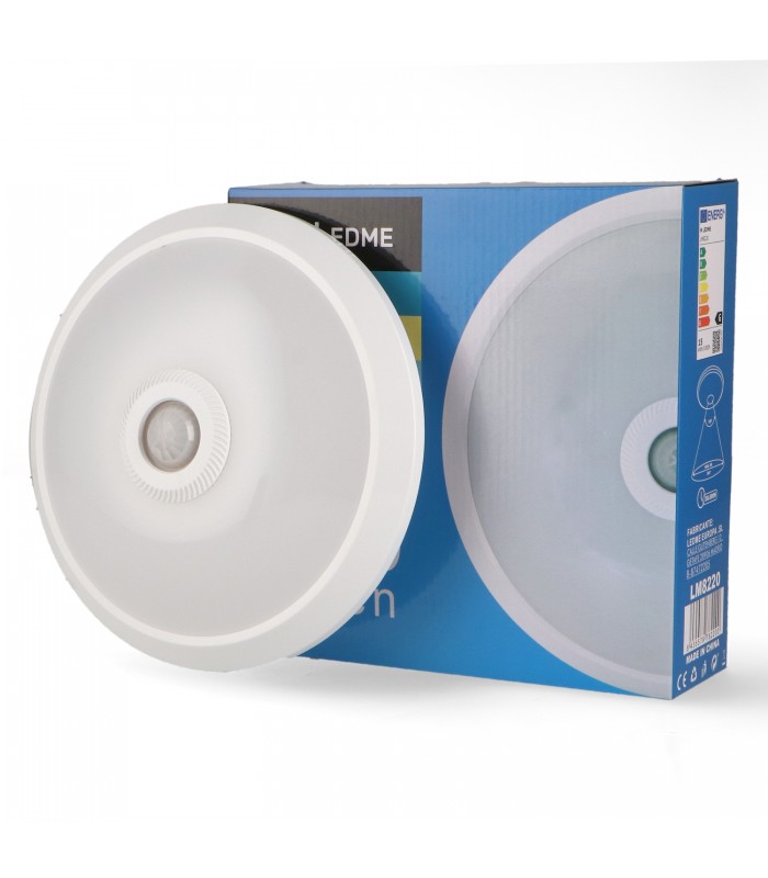 Plafón Superficie Sensor Movimiento HALLS 20W 1600Lm