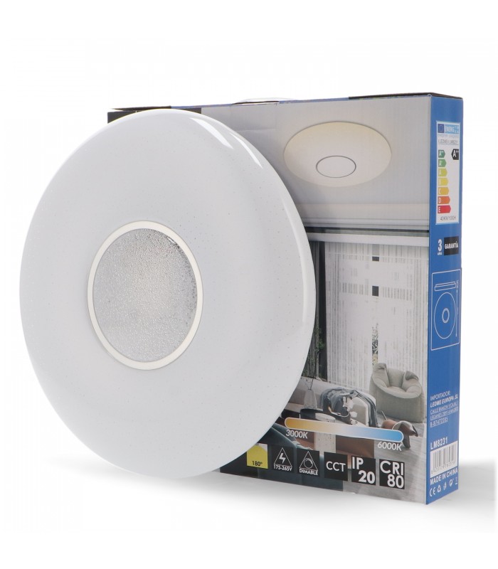 Plafón Led Turín 40W 3600Lm CCT
