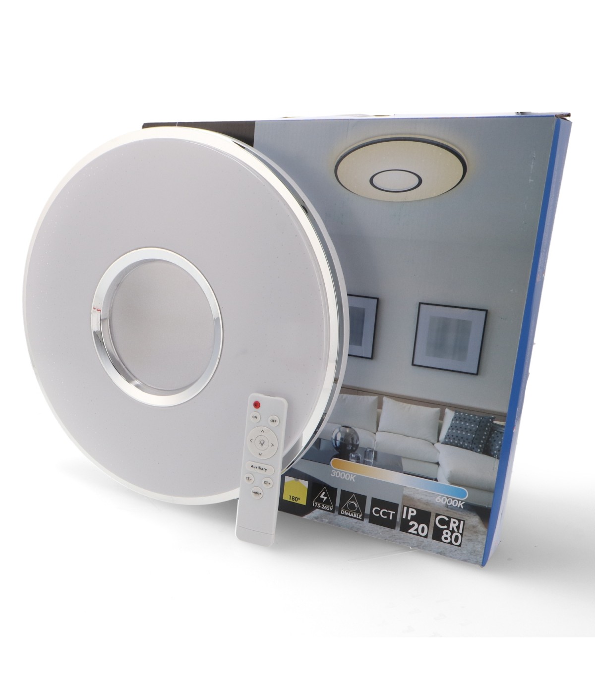 Plafón Led Bari 40W 3600Lm CCT