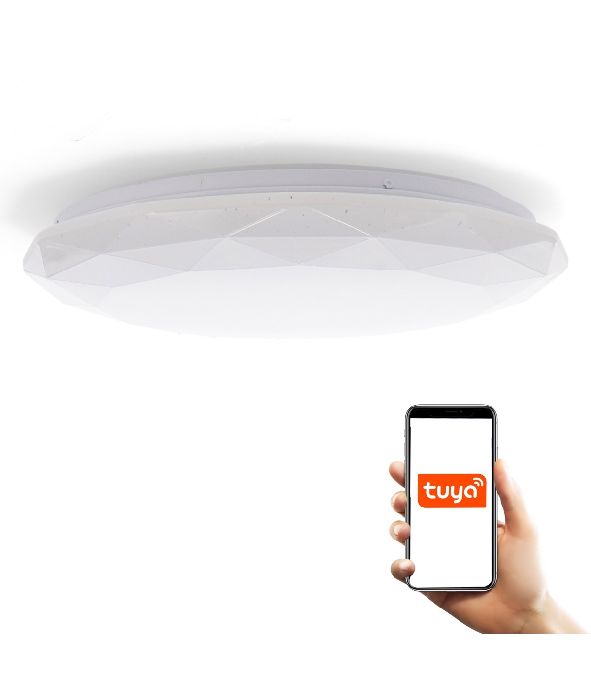 Plafón Led DIAL SmartHome Bluetooth 24W 3000Lm CCT
