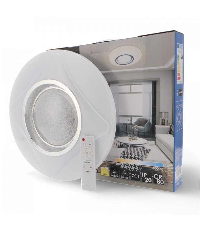 Plafón Led REMO 40W 3600Lm CCT