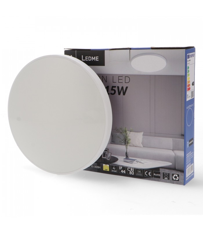 Plafón Led SENSE 15W 1500Lm IP44