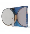 Plafón Wood Round Gris/Madera 24W 2400Lm CCT