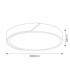 Plafón Wood Round Gris/Madera 24W 2400Lm CCT