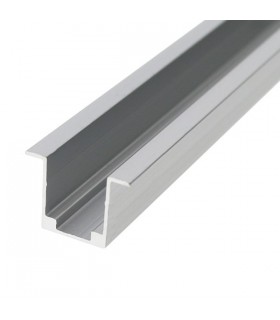Perfil de Aluminio Con Alas Para Neón Led 24V/220V -2 Metros-