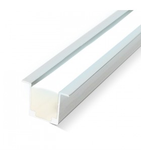 Perfil de Aluminio Con Alas Para Neón Led 24V/220V -2 Metros-