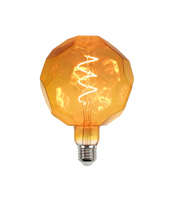 Bombilla Filamento BALL G125 4W 350Lm 330º E27 Serie Vintage