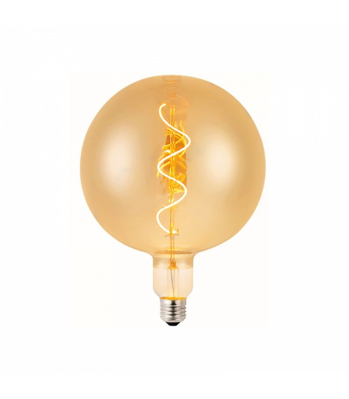 Bombilla Filamento Espiral G125 4W 350Lm 330º E27 Serie Vintage